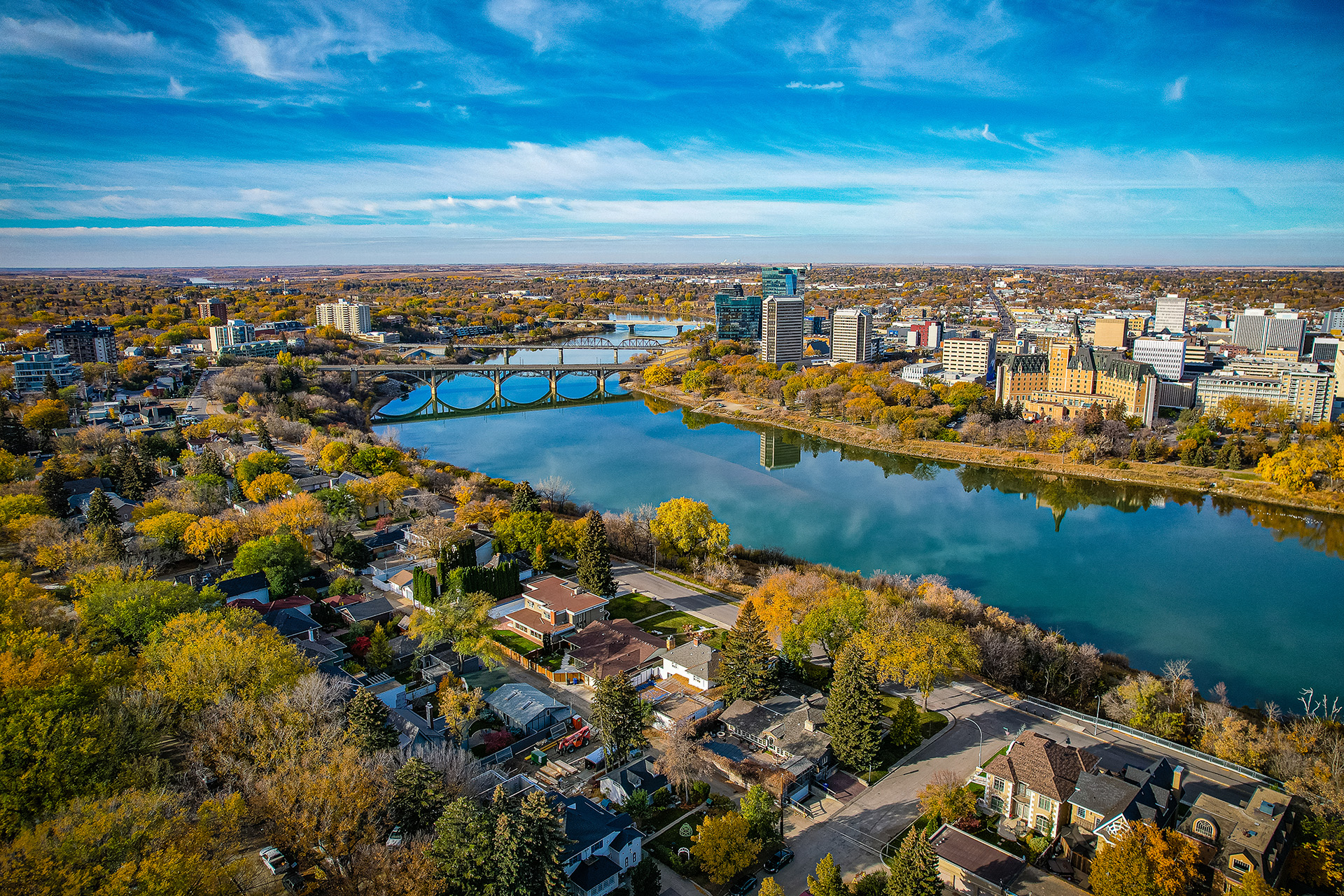 Aerial Saskatoon